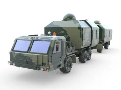 Support bus 3D model