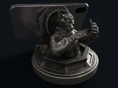 Captain cat 3D print model
