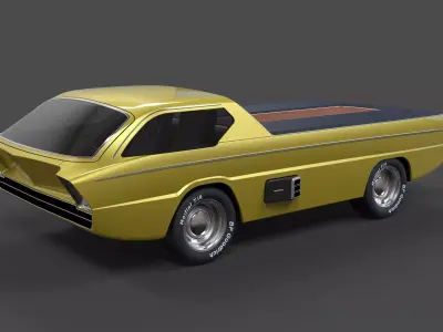 Dodge Deora 1967 3D model