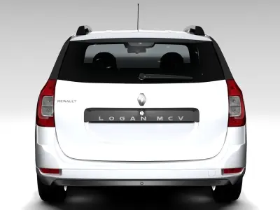 Renault Logan MCV 2016 3D model