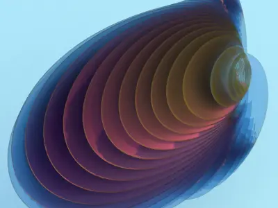 9 Abstract Shapes 3D model