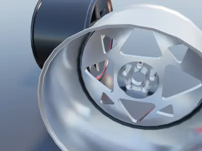 Car rim wheel Free 3D model