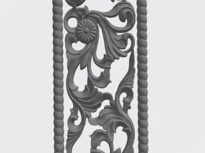 Furniture Drawer Door Home Decor 3d model Free 3D model