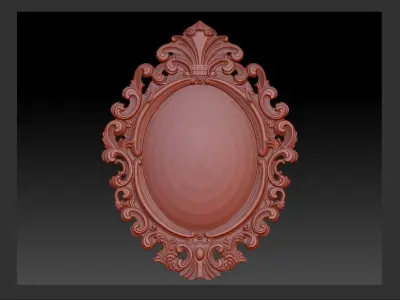 Frame Mirror Pictures Frames 3D print model