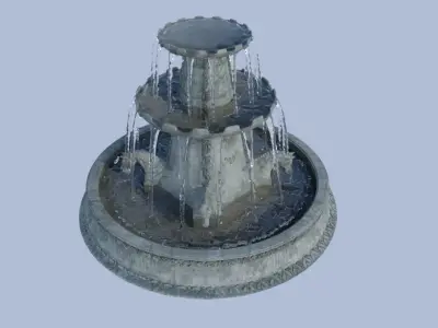 Water Fountain 3D model