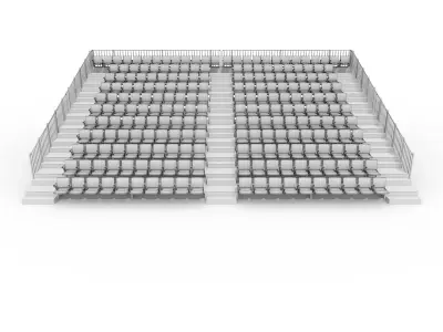 Bleachers 39 3D model