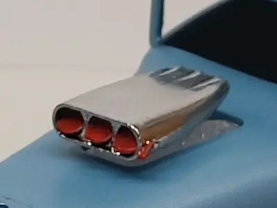 3d printable model car scoop hi-poly 3D print model