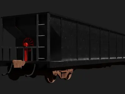 Coal Car Free 3D model
