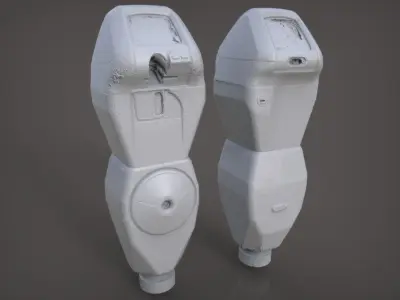 San Francisco Parking Meter 3D model