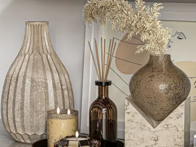 Decorative Set 14 3D model