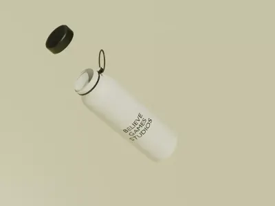 Bottle Free low-poly 3D model