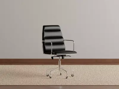 Black Executive Chair 3D model