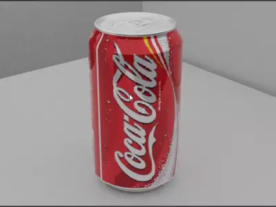 Coke Can 3D model