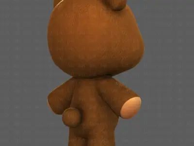 Doll V01 Low-poly 3D model