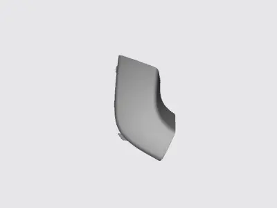 Nissan Livina X-gear Front bumper tow Cover 3D print model