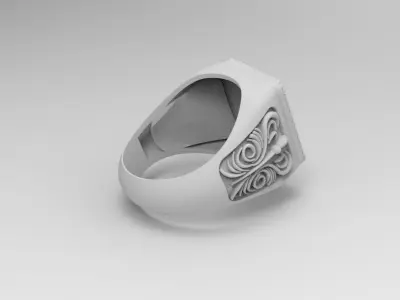 anillo escorpion  3D print model