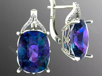 Earrings  op1 3D print model