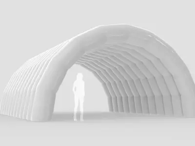 Inflatable Tunnel 3D model