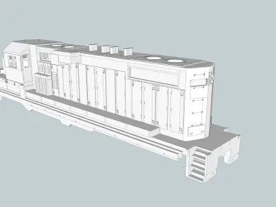 GP11 EMD Locomotive HO and N Scales 3D print model