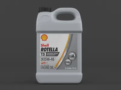 Motor Oil 3D model