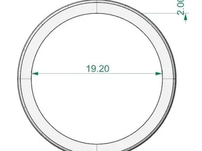 Luxury Fasion Ring FR01  3D print model