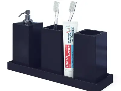 Bathroom Accessories 3D model