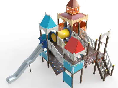 Childrens slide 3D model purchase