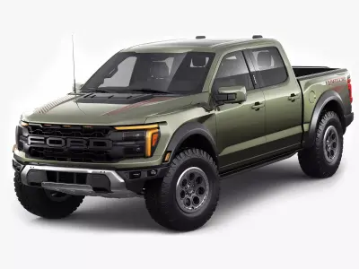 Pick-up 2024 F-150 Raptor R 3D model