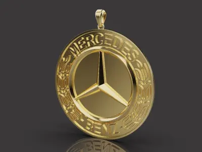 Mercedes-Benz Pendant 0096 3D print model