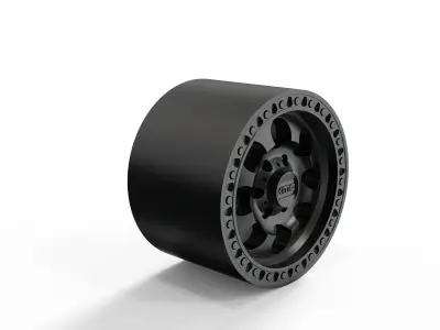 kmc RIOT SBL wheel 3D MODEL 3D print model