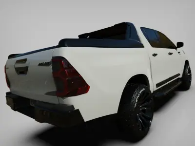 2021 Toyota Hilux Black edition  3D model