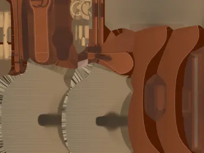 Gucci  Aphrodite shoulder bag Low-poly 3D model