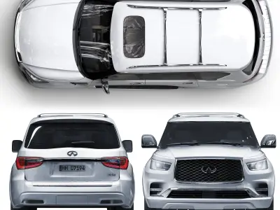 INFINITI QX80 3D model