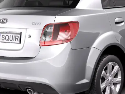 Kia Rio Sedan 3D model