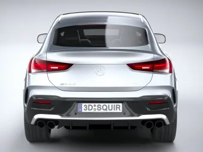 Mercedes-Benz GLE 53 AMG Coupe 2024 3D model