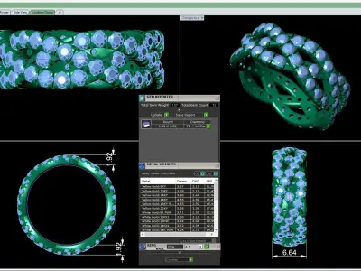 3D CAD NJ-1079-Ring 3D print model