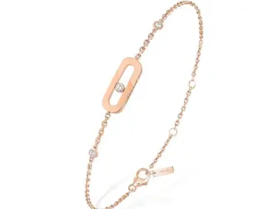 Messika Bracelet Jewelry Gold 3D print model get