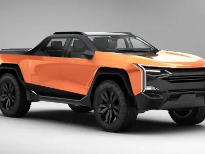 Generic Future Pickup 3D model