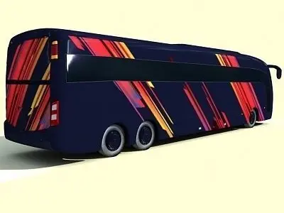 Dark Bus 8 3D model