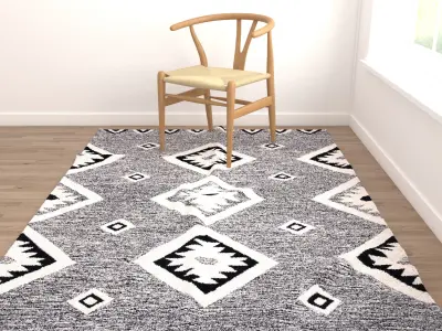 Rugs No 180 Low-poly 3D model