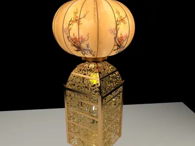 Chinese lantern 3D model 28