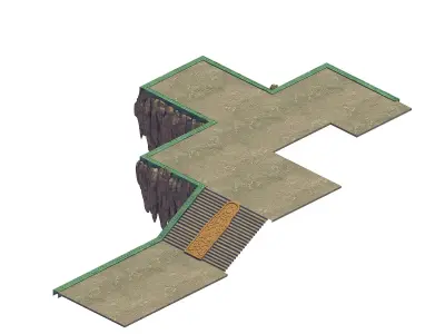 Stone Jade Edge - Stone Mountain 33 3D model