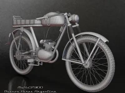 Ducati 48cc 3D model