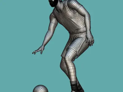  Andre Drummond Brooklyn Nets NBA 3D model