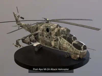 Post-Apo Military Vehicles 3D Model Pack