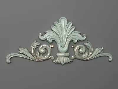 Center decorative ornament 3D print model