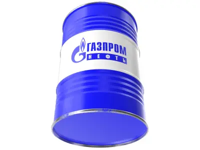 Gazprom neft oil barrel 3D model