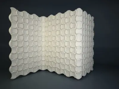 04 3DECOR PATTERN WALL Low-poly 3D model