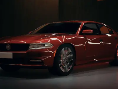 Fiat tureno force sport 2018 Low-poly 3D model