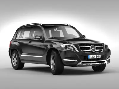Mercedes Benz GLK Class 2012 - 2015 3D model